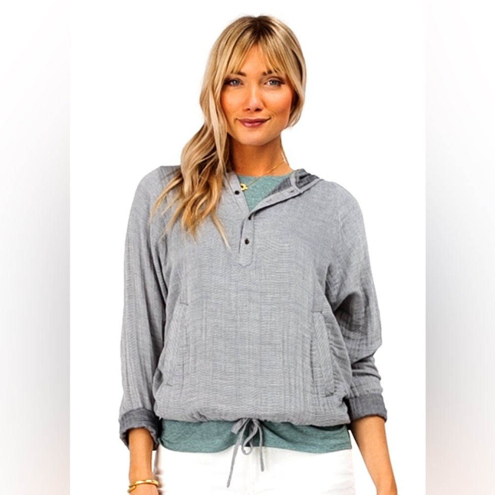 Prana Baja Popover L Gravel